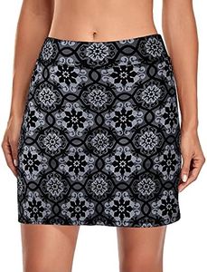 Kimmery Plus Size Skirts for Women - Casual Summer Skirts & Tennis Skorts with Shorts