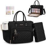 LOVEVOOK Bible Bag with Bible Cover for Women, Church Bag, Work Tote Bag