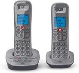 BT 5960 Cordless Landline House Phone with Nuisance Call Blocker, Digital Answer Machine, Twin Handset Pack