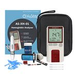 Hemoglobin Test Meter Hemoglobin Analyzer Hemoglobin Meter kit includes 25pcs Hemoglobin Test Strips