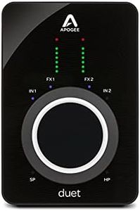 Apogee Duet 3-2 Channel USB Audio Interface for Recording Mics, Guitars, Keyboards on MAC and PC - Great for Recording, Streaming, and Podcasting, Runs Apogee DSP Plugin