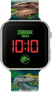 Jurassic World Orologio Digitale al Quarzo Ragazzo con Cinturino in Plastica JRW4100