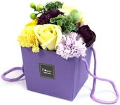 Soap Flower Bouquet - Purple Flower Garden