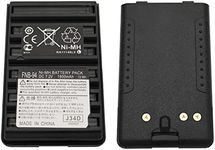 FNB-64 FNB-83 FNB-V94 7.2V 1800mAh Ni-MH Battery Pack Replacement is Compatible with Yaesu/Vertex Radios FNB-64 FT-60R VX-150 VX-160 VX-170 VX-180 VX-410 VX-420 VX-420A FT-270 (2 Packs)