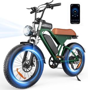 Flydone 2500W Peak Motor 𝟯𝟮𝗠𝗣𝗛 Electric Bike for Adults