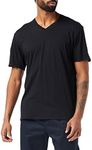 Gildan Men's Soft Style V-Neck T-Shirt, Black, X-Large