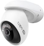 Tapo 4K 8MP Pan/Tilt Outdoor Security Camera, 360° View, No Monthly Fee, Person/Vehicle & Motion AI Track, Starlight Color Night Vision, SD/Cloud Storage, Works w/Alexa & Google Home (Tapo C560WS)