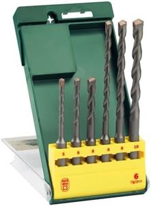 Bosch Accessories 6-piece SDS Plus Hammer Drill Bit Set (Concrete, Masonry, Ø 5/6/8/10 mm, Accessories for Rotary Hammers)