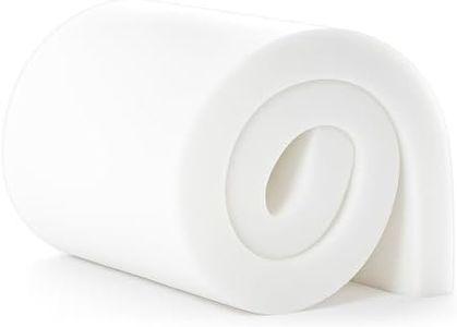 BayHomes Upholstery Foam 6 Height X 24 Width X 72 Length, High Density Foam and Pad,Easy to Cut, Suitable for Mattress Padding, Bench Cushions, and Sofa Cushion Replacements