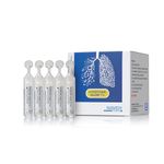 NAVEH PHARMA RSV Hypertonic Saline 7% Nebulizer Diluent for Inhalators Machine Kids & Adults Clear Congestion from Airways & Lungs Solution (25 Sterile Saline Bullets of 0.17 Fl Oz)