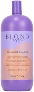 SHAMPOO ANTIARANCIO Ideale per tutti i capelli castano chiari, colorati o schiariti |No Orange BLONDESSE INEBRYA |1.000 ml