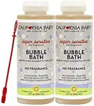 California Baby Bubble Bath - Super Sensitive 13 oz (Pack of 2)