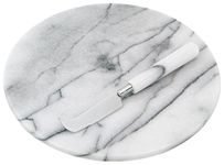 Judge H373 Marble Cheese Board with Matching Cheese Knife 26cm Diameter - 25 Year Guarantee