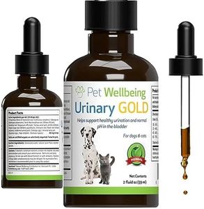 Pet Wellbeing Urinary Gold for Dogs - Supports Urinary Tract Health, Normal Urinary pH - Veterinarian-Formulated Herbal Supplement 2 oz (59 ml)