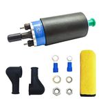 Masday 12V Gasoline Inline High Pressure Fuel Pump ,200LPH High Flow 125PSI,16.4 Feet of Super Suction Power,Universal Replacement 0580464070.