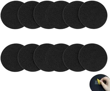 Saiqiang 6.7 inch Kitchen Compost Bin Charcoal Filter Replacements, 12 Pack Compost Pail Replacement Carbon Filters 6.7 inch, Round Activated Compost Filters Countertop Bin Bucket
