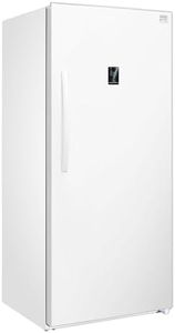 Kenmore 14 Cu. Ft. (390L) Convertible Upright Freezer/Refrigerator | Garage-Ready | Frost-Free | Digital Touch Controls | Quick Freeze | LED Interior Light | White | For Basement Garage Shed Cottage