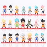 Trunkin DBZ 21 pcs Small Set Action Figure |Model Anime Figure Figurine|Dragon Ball Z Action Figures| Dragon Ball Action Figures DBZ Figurine Set