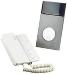 Legrand, Flex'ONE Audio Door Intercom Set, 2-Wire with Linea 3000 Door Station, Power Supply and House Station CLASSE 100 A16M, Door Station Protection Types: IP 54, IK10, 364231