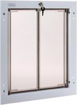 PlexiDor Performance Pet Doors Large Mounted Dog Door, White