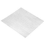 PATIKIL 11.8" x 11.8" 304 Stainless Steel Perforated Sheet, 0.32" Hole 19GA Expanded Metal Mesh Plate Screen Decorative Meshes for Ventilation Grill Smoking