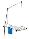 Rainbow Drywell Economy 6 Pipes 8 Feet Stainless Steel Roof/Ceiling Pulley Operated Drying Rack/Cloth Dryer/Clothes Hanger for Balcony/Passage/Bathroom