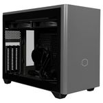 Cooler Master Cooler Master NR200P MAX SFF Small Form Factor Mini-ITX Case with Pre-Installed Custom 280mm AIO and 80 Plus Gold 850W SFX PSU, PCIe 4.0 Riser Cable, Triple-Slot GPU Black