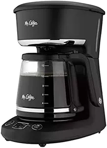 Mr. Coffee 12-Cup Programmable Coffeemaker, Brew Now or Later