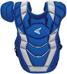 Easton Elite-X Catcher's Chest Protector, Intermediate, Royal/Silver