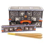 Satya Super Hit Incense Sticks, 180g Total (15g x 12 Packs), for Meditation, Yoga, Healing, Aromatherapy, Relaxation, Spirituality