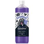 BUGALUGS Dog Shampoo – Whitening & Brightening Coat Enhancer for all coat colours, best vegan puppy dog grooming shampoo & conditioner with a Pineapple & Passionfruit (1 Litre)