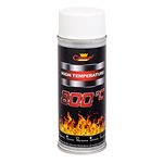 SolaDirect 400 mL White Heat Resistant Paint Spray High-Temperature Stove Exhaust BBQ VHT XHT up to 800°C / 1472°F