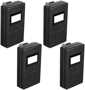 Kingdder 4 Pcs Garage Door Remote Compatible with Linear Delta 3 DT DTA DTD DTC DNT00002A 8 Dip Switch 310 MHZ Gate Opener Remote with Keychain