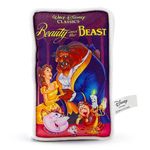 Buckle-Down Disney Dog Toy, Beauty and The Beast VHS Tape Replica Pet Toy, Plush