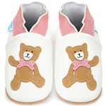 Toddler Shoes Girls Baby Shoes - Baby Girl Shoes - Baby Walking Shoes - Pink Teddy 2-3 Years Old