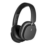 YiYunTE Headphones Wireless Bluetooth On Ear Headphones Over Head Noise Cancelling Headphones with Microphone Jack Foldable Headset Over Ear Headphones for Gaming PC TV Gym Laptop Computer Black