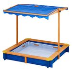 Wooden Sandboxes With Covers