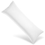 WishSmile White Body Cooling Pillowcases,1 Pack,20x54 inches