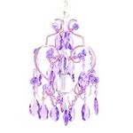 Tadpoles 3 Bulb Mini- Chandelier, Lavender Topaz