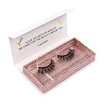 LAYRALASH Magnetic Eyelashes || Magnetic Eyelashes for Women || Natural & Lightweight Magnetic Lashes || 1 pair Reusable upto 25 times || All-Day Long || Effortless Application and Stunning Results || Easy to Apply & Magnetize Your Look || (Luxe)