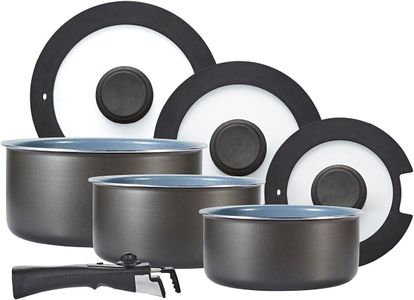 Tower Freedom 7-Piece Cookware Set – Non-Stick, Stackable Design