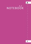 A-Z Notebook: Alphabet Notebook, Lined Journal Organiser (A To Z) | Alphabetical Notebook With Tabs | 6 Pages per Letter, 158 Pages, A5 | Perfect For ... Password Organizer, Writing - Pink Cover