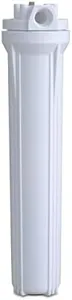 2.5" x 20" White Poly Sump and Cap Assembly | CQE-PT-03488 | Crystal Quest