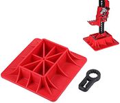 KATSU Off-Road Base for Hi Lift Jack, Heavy Duty Farm Off-Road Lifting Jack Plate Support to Alleviate Jack Hoisting Sinkage 161196