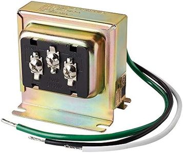 Newhouse Hardware 3TRAN Tri-Volt (8vac/10VA, 16vac/10VA or 24vac/20VA) Transformer for for Ring, Nest and Standard Doorbells 1pk