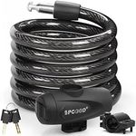 SPGOOD Bike Lock 1200mm/12mm with 2