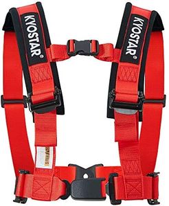 Wuidail 4 Point Harness Seat Belt for Go Kart UTV & ATV