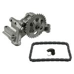 febi bilstein 33751 Oil Pump Kit with chain tensioner for oil pump and chain, pack of one