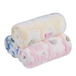 Pet Soft Dog Blankets Washable, Fluffy Cats Puppy Blankets Small, 3Pack Warm and Soft Pet Throw for Dogs and Cats(3M)