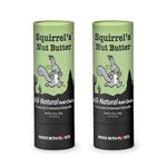 Squirrel's Nut Butter All Natural Anti-Chafe Compostable Tube (Pack of 2)